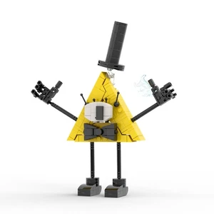 Hot Sale A Triangular Inter-dimensional Demon 444 Building Toys Set - Picture 1 of 7
