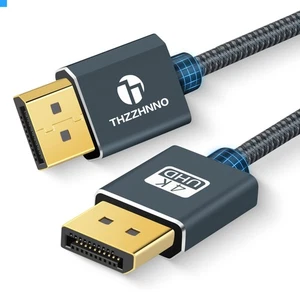6.6FT DisplayPort Cable 1.2, DP to DP, 4K@60Hz, 2K@165Hz, Gold Plated, PC, TV - Picture 1 of 7