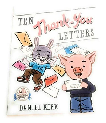 Ten Thank-You Letters by Daniel Kirk Book The Fast Free Shipping - Image 1 of 2