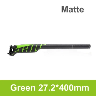 Carbon MTB Bicycle Seatpost Offset 20mm 27.2/30.8/31.6mm Seat Tube 350/400mm - Image 1 of 4