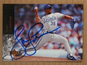 AUTOGRAPHED - Tom Gordon Upper Deck #474 Kansas City Royals 1994 - Picture 1 of 2