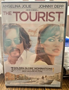 THE TOURIST Angelina Jolie Johnny Depp DVD Fun Sexy Lush Thriller HOT NEW SEALED - Picture 1 of 11