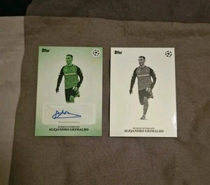 85/99 Alejandro Grimaldo Topps Simplicidad 24/25 Autogramm Bayer 04 Leverkusen - Zdjęcie 1 z 2