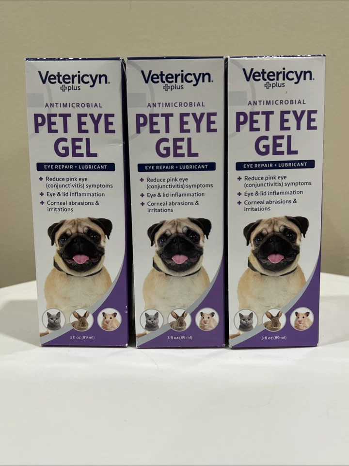 Vetericyn Plus Pet Eye Gel | Dog and Cat Eye Ointment Alternative to Lubricat...