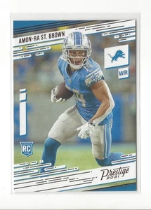 2021 Chronicles Prestige Rookies Update #234 Amon-Ra St. Brown Rookie Lions - Picture 1 of 2