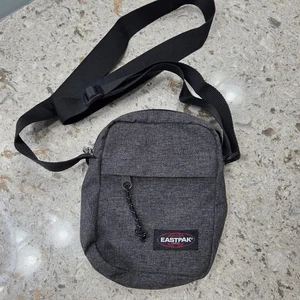 Eastpak USA Gray Crossbody Bag Small Travel Shoulder Bag - Picture 1 of 8