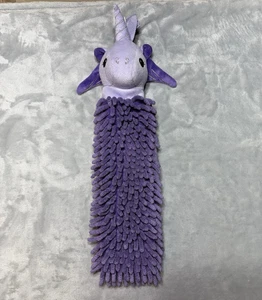 Norwex Pet to Dry Niño Púrpura Unicornio Chenilla Microfibra Toalla de Mano - Imagen 1 de 7