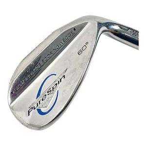 Pure Spin Golf 60° Lob Wedge Diamond Face Scoring Tungsten Steel Regular 35"RH - Picture 1 of 14