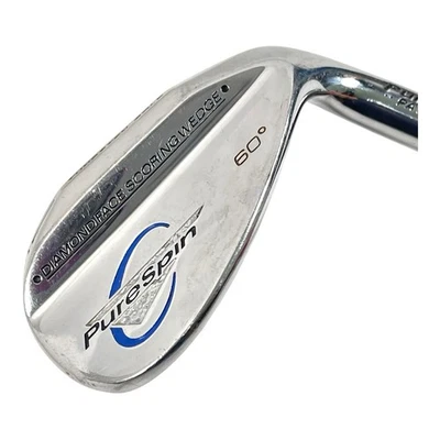 Pure Spin Golf 60° Lob Wedge Diamond Face Scoring Tungsten Steel Regular 35"RH - Image 1 of 4