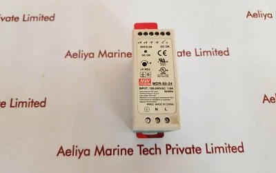 Mean well mdr-60-24 power supply 100-240vac 1.8a - Image 1 of 4