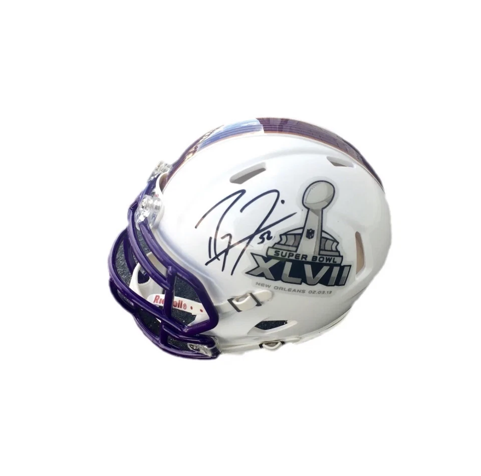 Ray Lewis Signed Baltimore Ravens (SB XLVII) Mini Helmet PSA/DNA - Image 1 of 1