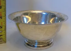 STERLING Silver BOWL POOLE Paul Revere Repro #351 - Picture 1 of 8