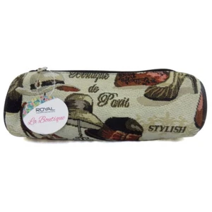 Bolso con cremallera estampado con cepillo cosmético Royal -La Boutique vanity talla pequeña - Imagen 1 de 2