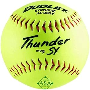 Thunder SY Softbol, ASA, 12 pulgadas, 6 paquetes - Imagen 1 de 1