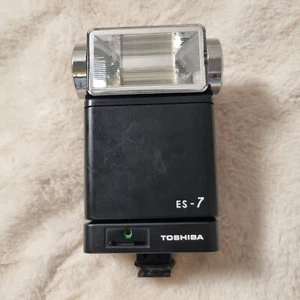 Toshiba ES-7 Camera Flash Retro Photography Vintage - Picture 1 of 6