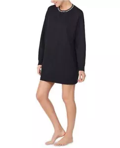DKNY Women's Black 1989 Logo Sleep Sweat Shirt XL - Picture 1 of 2
