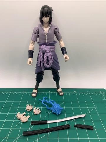Bandai Anime Heroes Naruto Shippuden Sasuke Uchiha 6 inch Action Figure Cover