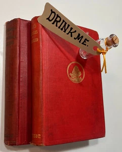 1916, 1934 ~ Alice in Wonderland Set ~ Miniature Early Editions, Lewis Carroll - Picture 1 of 15