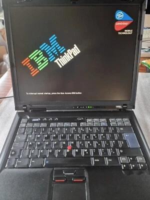 IBM TinkPad R51 Tipe 1829 Intel Pentium M 1,70GHz 1gb Ram NoHDD Untested Read De - Image 1 of 4