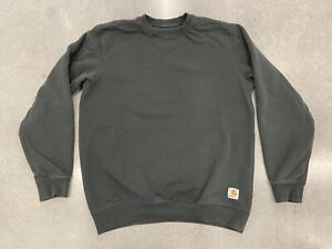 carhartt sweatshirt medium Large black Faded Distressed