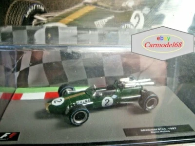 Brabham BT24 1967 Denis Hulme #2 1:43 + Fas N 52 Formula1 Auto Collection F1 - Immagine 1 di 3