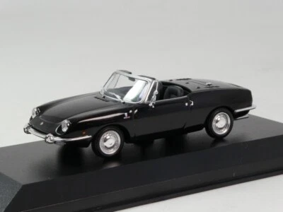Minichamps Maxichamps Fiat 850 Sport Spider black 1968 1/43 940121231 - Immagine 1 di 3