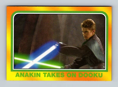 2004 Topps Star Wars Heritage #105 ANAKIN TAKES ON DOOKU - Image 1 of 2