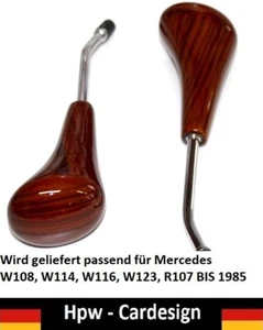 SCHALTHEBEL MERCEDES W108 W114 AUTOMATIK ECHTES ZEBRANO HOLZ - Picture 1 of 3