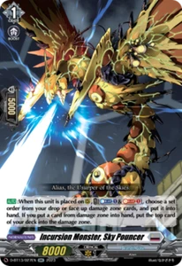 x1 Incursion Monster, Sky Pouncer - D-BT13/027EN - RR CFV M/NM - Picture 1 of 1