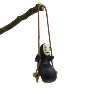Figura de hombre Spirited Away sin cara juguete columpio hogar jardinería decoración micro paisaje - Imagen 1 de 7