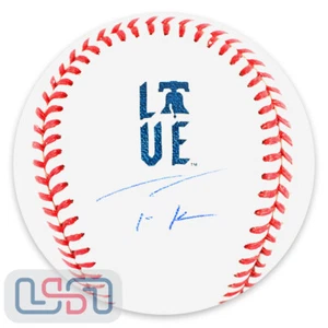 Trea Turner Signed Rawlings Phillies City Connect Baseball USA SM JSA - Picture 1 of 5