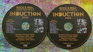 2022 ROCK & ROLL HALL OF FAME INDUCTION CEREMONY 2 DVD Set DURAN DURAN Eminem - Picture 1 of 6