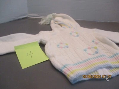 SUÉTER DE PUNTO PEQUEÑOS PASOS PARA RECIÉN NACIDOS - TALLA 3/6 MESES - LOTE #4 Foto 1 de 3