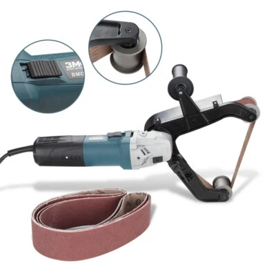 VARO Rohrbandschleifer Schleifband Bandschleifmaschine Edelstahl Bandschleifer 1300w