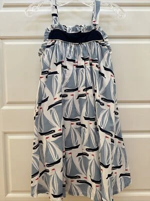 Vestido Rosa Pollo Niñas Velero Usado en Excelente Condición Talla 6 Foto 1 de 4