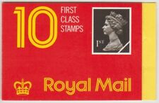BRITAIN  BOOKLET  10 FIRST CLASS STAMPS