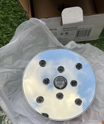 Delta RP70175-15 1.5 GPM Universal 5-3/8" Wide Single Function Shower Head Chrom - Image 1 of 4