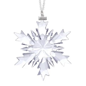 2023 Christmas Crystal Snowflake Pendant Star Ornament Christmas Tree Decora... - Picture 1 of 5