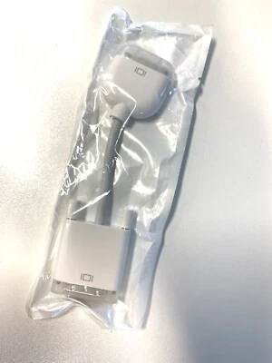 New Genuine OEM Apple 607-1158 DVI to VGA Video Monitor Adapter Mac Pro G4 G5 - Image 1 of 4
