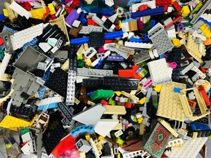 Lot Of 1 Lbs Lego Bricks Blocks Parts One Pound Set Legos Assortment Toys - Picture 1 of 6