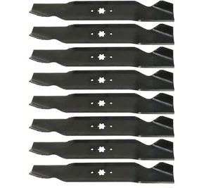 8 USA Mower Blades® for MTD Bolens TroyBilt 942-0610 942-0610A 742-0610 38" Deck - Picture 1 of 7