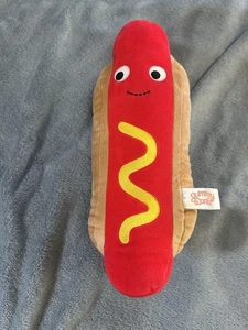 Yummy World plush hot dog Pre-owned About 11” - Picture 1 of 9