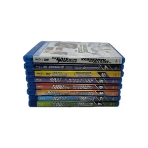 Fast & Furious 1-8 Blu-Ray LOT - No Digital Codes - Used   - Bild 1 von 7