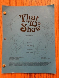 That '70s Show Signed Script (Grace, Masterson, Wilmer, Smith) S2E10 - JSA LOA - Bild 1 von 8