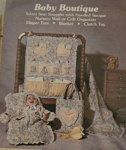 Gingham Goose Baby Boutique Infant Sacque Blanket Toy Newborn-6 months Uncut - Picture 1 of 5