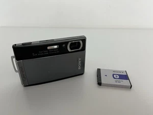 Sony CyberShot DSC-T300 10.1MP Touchscreen Digital Camera PARTS REPAIR *** READ - Picture 1 of 9