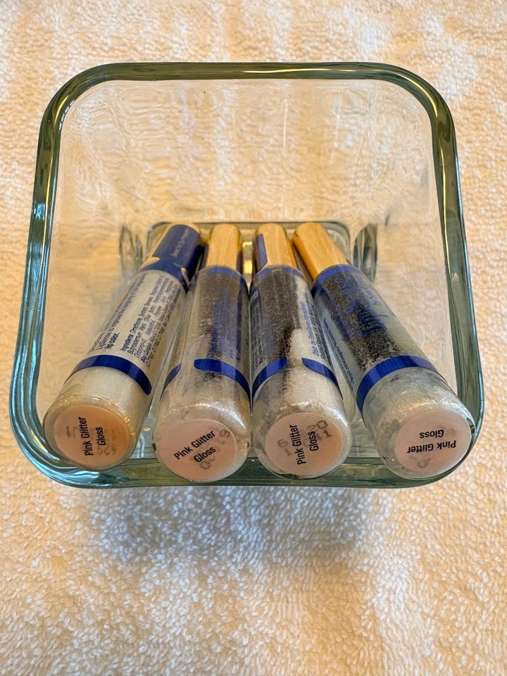 **LOT of 4** PINK GLITTER GLOSS LipSense by SeneGence NEW/SEALED Authentic - image 1 of 1