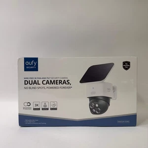 New eufy SoloCam S340 Wire-Free 3K Pan-And-Tilt Security Camera T8170T102340007F - Picture 1 of 7