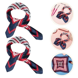  4 Pcs Women's Business Attire Scarf Little Girls Neckerchief Fashionable - Picture 1 of 12