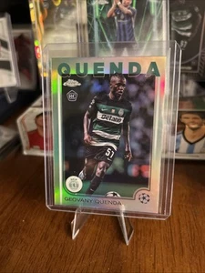 Geovany Quenda RC Rookie Card - 2024-25 Topps Chrome - Sporting Lisbon - Chelsea - Picture 1 of 5